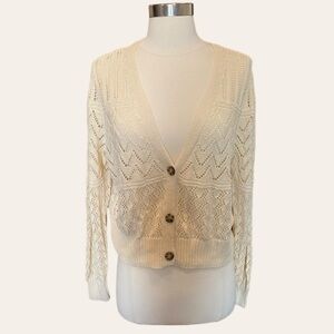 Knit Button Up Cardigan By A New Approach